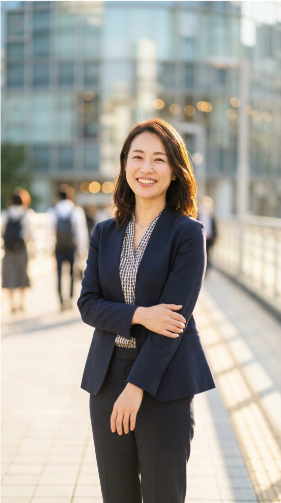 メディカルダイエット治療後に健康的で自信に満ちた女性のイメージ